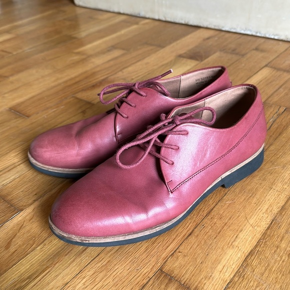 Softwalk Whitby Women's Shoes Dark Red Size 9 Oxford blood red leather - Picture 14 of 16